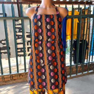 colorful market mannequin display