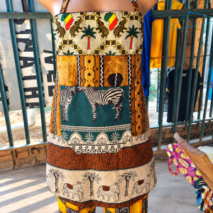 safari print mannequin display